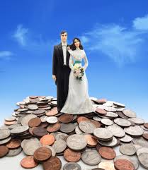 after divorce wedding expenses pay